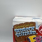 Christmas 90s Fruity Pebbles Bedrock Blizzard Cereal Box Flintstone Premium New