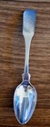 Antique 1850-1855 W  King  warren Oh  Coin Silver Teaspoon  5 25  L 12 Grams  
