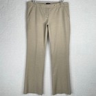 The Limited Drew Fit Beige Bootcut Dress Pants Womens 10 Mid Rise Career Pant
