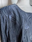 Alex Evenings Blue Iridescent Jacket 18w 3 4 Sleeve 1 Button Wedding Cocktails