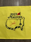 Jon Rahm Autograph Signed 2023 Masters Flag  Psa Coa