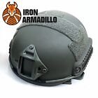 Iron Armadillo Frhc Lvl 3a Tactical Ballistic Helmet Ranger Green Medium