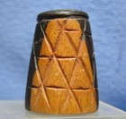 Collectible Wooden Sewing Thimble Origin - Senegal - Rare
