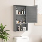 Bathroom Wall Mount Cabinet - Over The Toilet Storage Organizer With Single