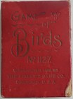 Antique 1899 Educational Ornithology Game Of Birds Fireside Game Co No 1127 -  2