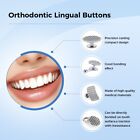 Azdent Dental Orthodontic Lingual Buttons Bondable Round  rectangular Base