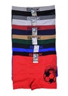 Lot 6 Pack Mens Microfiber Boxer Briefs Underwear Compression Stretch Sport Flex