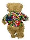 Hard Rock Cafe Honolulu Plush Teddy Bear Hawaiian Shirt 11  New Older Stock