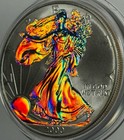 2000 Ase American Eagle Hologram Coin 1 Troy Oz  999 Fine Silver Round Medal 999