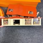 Vintage 1968 Hot Wheels Super Charger Race Set W extra Track   Box Untested