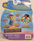 Fingerlings Interactive Baby Monkey Leo Blue - Touch Reacts 70  Sounds New