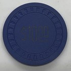  10 Casino Chip - Lhp - Quebec City  Quebec Canada - Hub Mold - Obsolete