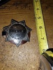 Antique Obsolete San Mateo County Deputy Sheriff 7 Point Star Badge - Ca Retired