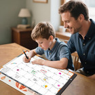 Desk Calendar 2026  18-month Large Desk Calendar  Use Now Until Dec 2026  22  X 