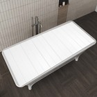 Bathtub Cover Foldable Bath Lid Insulation Dust Cover For Bathroom  Home  Spa