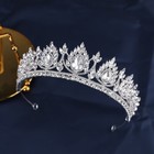 7cm Tall Large Crystal Tiara Crown Wedding Bridal Queen Princess Prom For Women