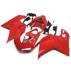Gloss Red Injection Fairings Kit For Ducati 2007 - 2012 1098 848 1198 Fairings