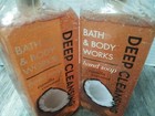N o s   Vanilla Coconut Deep Cleansing Hand Soap 8 Oz Bath   Body Works   2pk 