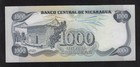 Nicaragua   1000  Cordoba 1985  P-145b Low Number  Gem Unc