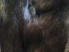 Fox Fur Face For 1 Chocolate Brown Color Soft Tanned Huge About 8  X 9 