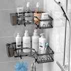Aktecke Corner Shower Caddy  2 Pack Adhesive Shower Corner Organizer Shelves    