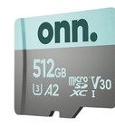 Onn 512gb Micro Sd Express Shipping Card Great For Nintendo Switch 1  sealed 