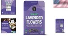 Certified Usda Organic Lavender Buds - 4oz Dried Flowers For Aromatic Cooking