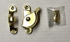 Lot 1x Thru 12x Window Crescent Sash Lock Brass Security Hardware Double Hung 