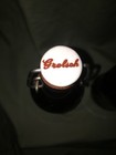 2 Vintage Grolsch Beer Bottles Brown Amber Glass