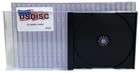 Usdisc Cd Jewel Cases Standard 10 4mm  Single 1 Disc  black  Lot