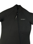 Neosport Waterman Black 7mm Full Zip Long Sleeve Shorty Dive Wetsuit Size Xl