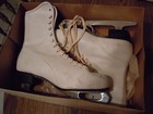 Canadian Zephyr Brunswick Ladies Figure Ice Skates No 6234 Size 9original Box
