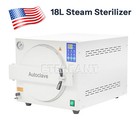 Dental 18 23l Class N b Autoclave Steam Sterilizer 27l Uv Sterilization Cabinet