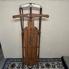 Vintage 1960s Genuine Flexible Flyer Sled No 47 J Made In Usa