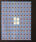 1946 American Lung Association Christmas Man Lights Streetlamp Full Sheet