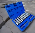 11pcs 3 8    Dr  Duometrix Impact Round Bolt Screw Nut Extractor Remove Set