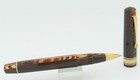 Omas Paragon Arco Brown Celluloid   Gold Rollerball Pen In Box - 1996 - Stunning