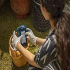 Indigo Tie Fabric Dye Kit Permanent Easy Use Textile Paint   Dyeing Shirt Cloth