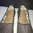 Authentic Toms Classic Alpargatas Women s Canvas Shoes Grays- Us 7 Used 