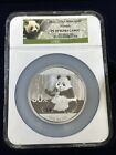China 2017 150g S50y Proof Silver Panda Ngc Pf70ucam Ultra Cameo  W  Box   Coa