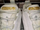 Size 7 5- Reebok Allen Iverson I3 White Mid Sneakers-  4-60491