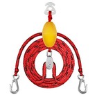 Water Ski Rope 75 Ft 4 Sections With Self Centering Boat Tow Tow Harness 12ft