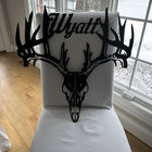 Custom Metal Bow Holder man Cave  Deer