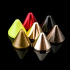 Punk Studs Cone Spikes Rivets Decorative Rivets For Bags Leather Diy 9 5-15mm