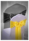 Set Of 10 Chair Decorative Satin Sashes Bow Designed For Wedding Events Banqu   