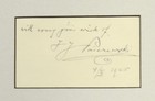 Ignacy Jan Paderewski - Autograph W  Sentiment  Signed   Dated April 11  1925