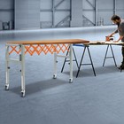 Adjustable Conveyor Table Flexible   Extendable Conveyor Roller Table 50kg Max 