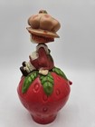 Vtg 1981 American Greetings Strawberry Shortcake Berry Working Music Box Mirror