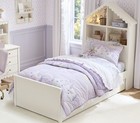 Pottery Barn Kids Unicorn Dreams Quilt Organic Cotton Bedding Bedspread New