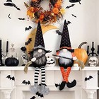 Halloween Gnomes Halloween Witch Gnome Decorations Handmade Plush Elf 2 Pack